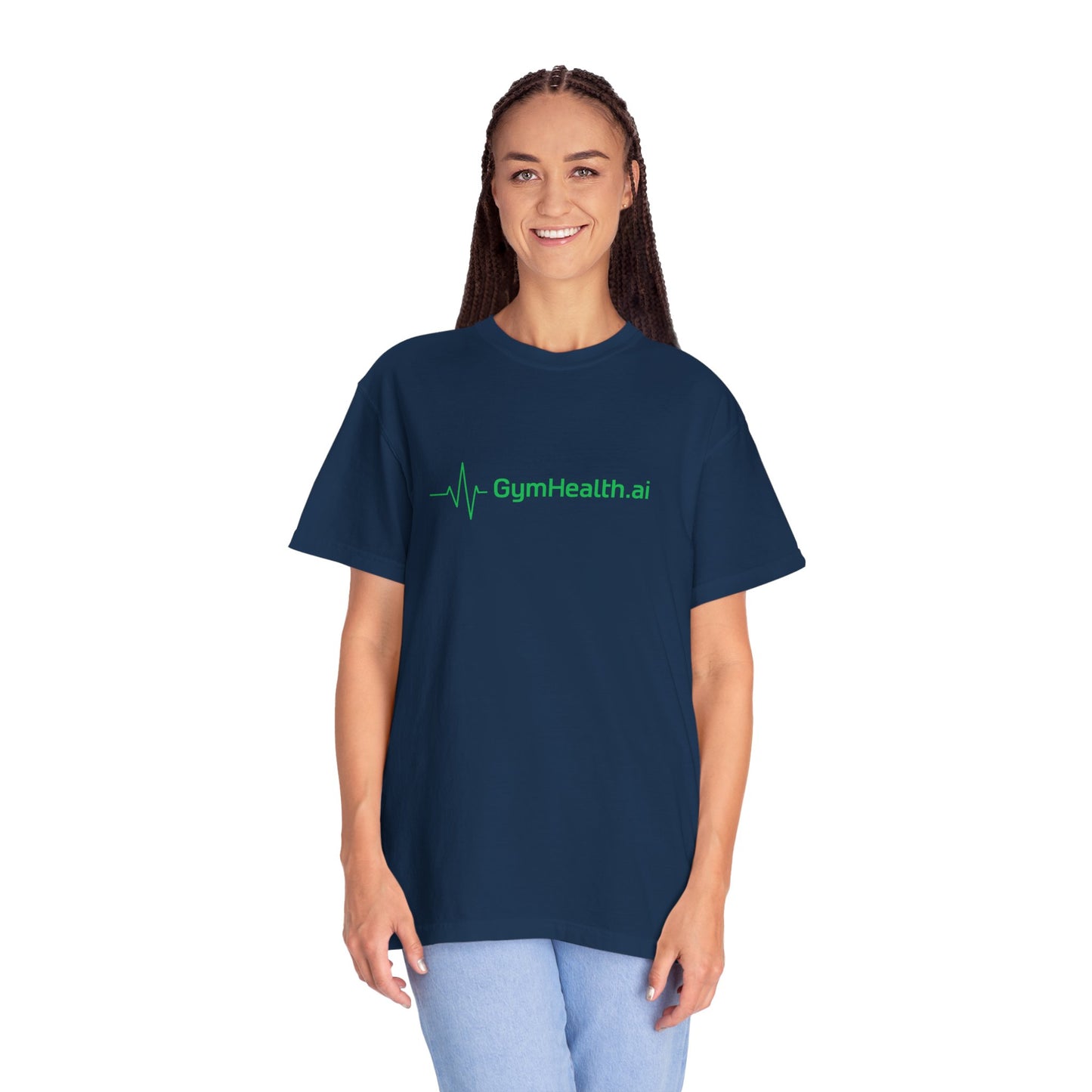 GymHealth.ai Gym Shirt - Fitness Inspired Apparel (Comfort Colors)