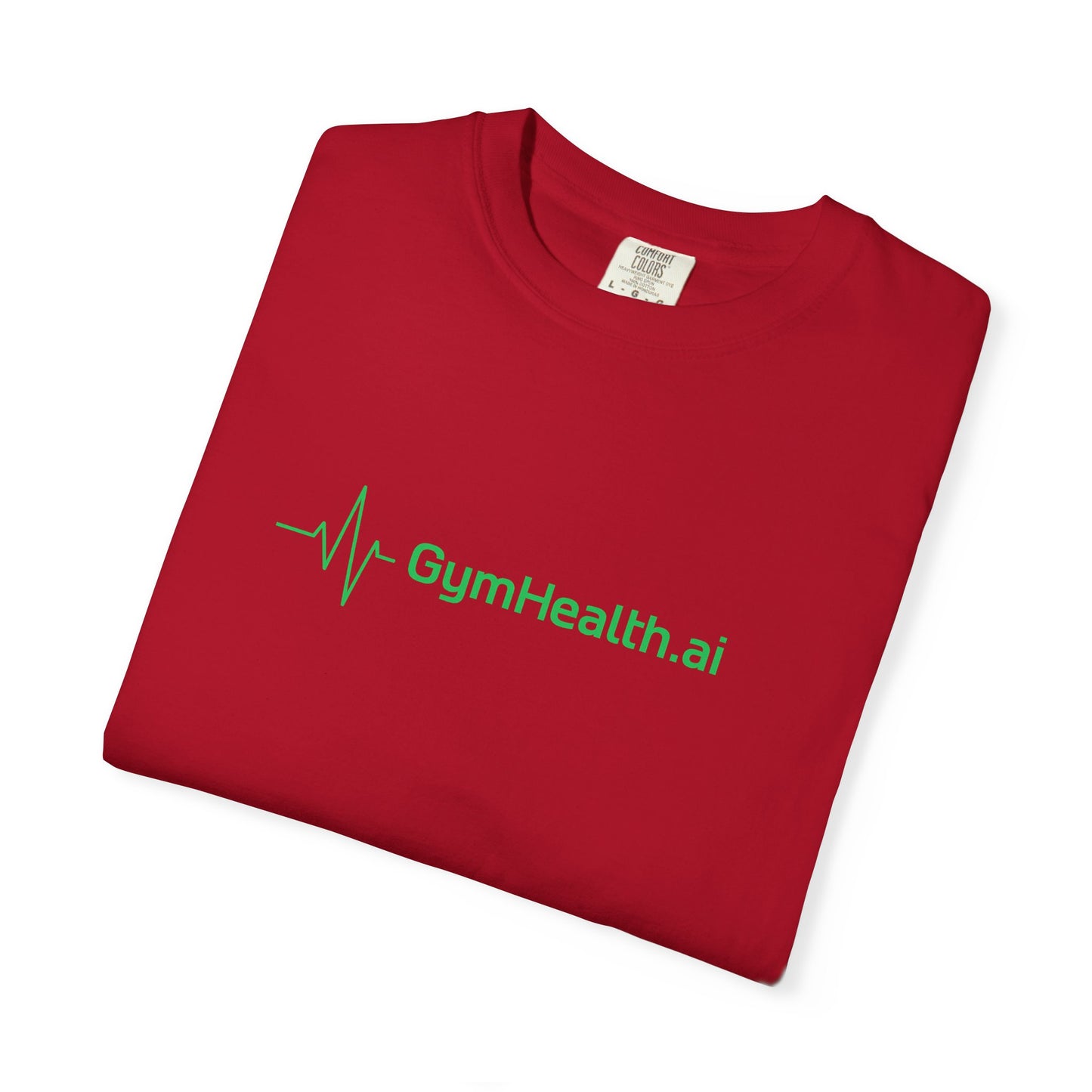 GymHealth.ai Gym Shirt - Fitness Inspired Apparel (Comfort Colors)