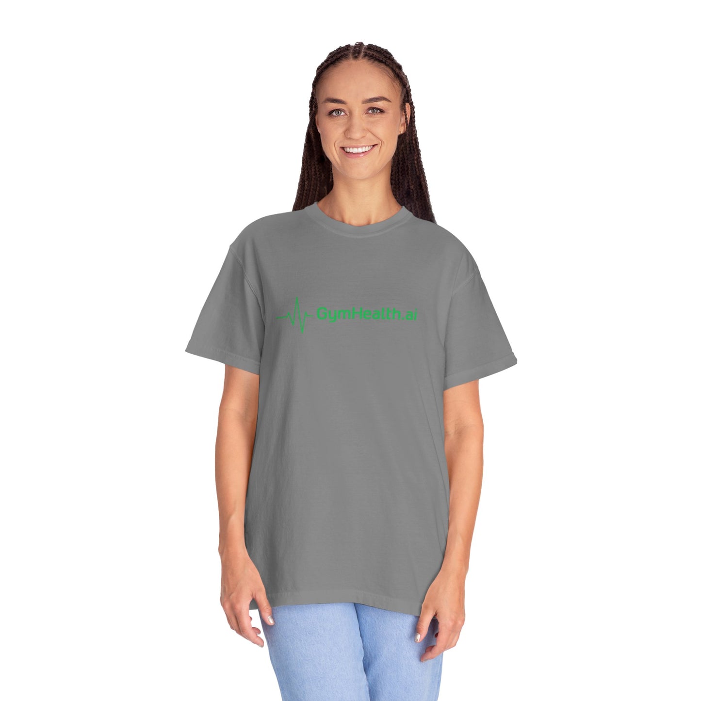GymHealth.ai Gym Shirt - Fitness Inspired Apparel (Comfort Colors)