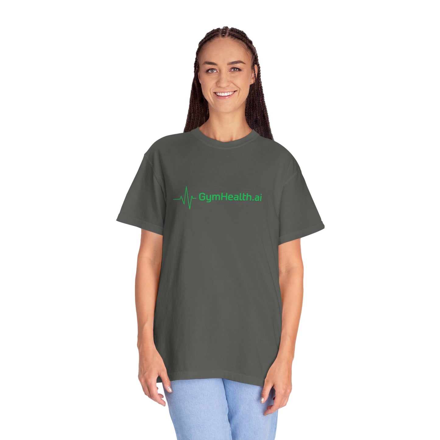 GymHealth.ai Gym Shirt - Fitness Inspired Apparel (Comfort Colors)