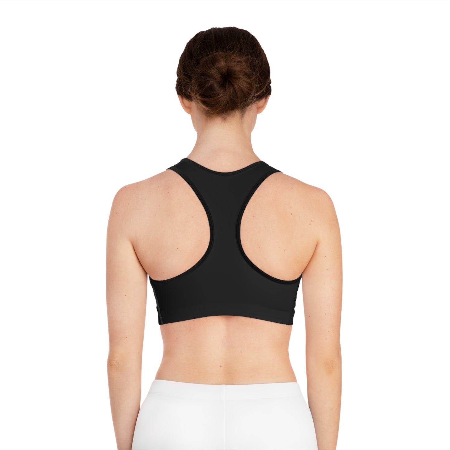 Women's Sports Bra - Gym Clothes by GymHealth.ai (Made in USA)