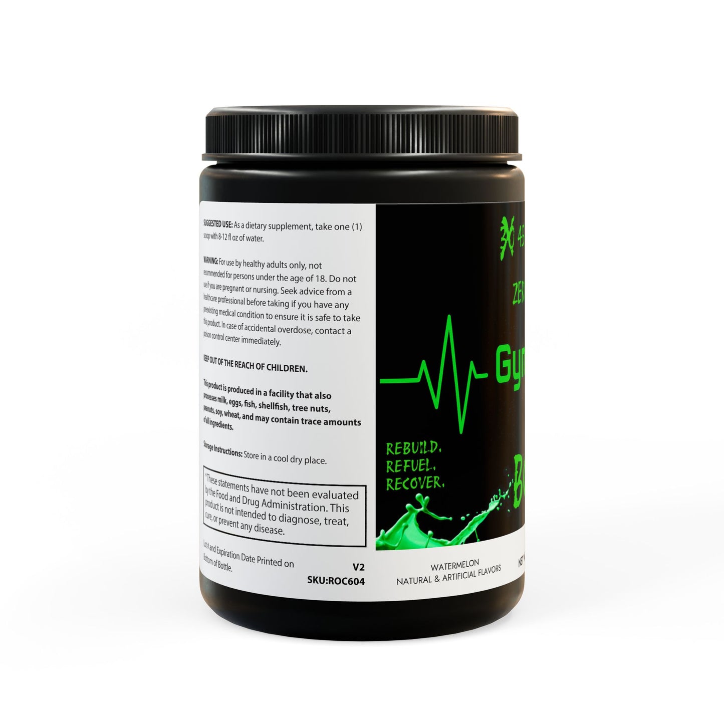 BCAA Powder, Amino Charge Watermelon - Recovery Boost