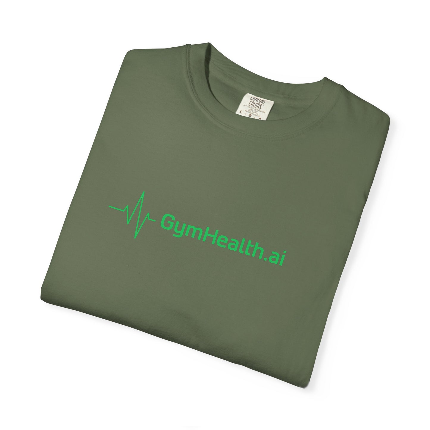 GymHealth.ai Gym Shirt - Fitness Inspired Apparel (Comfort Colors)
