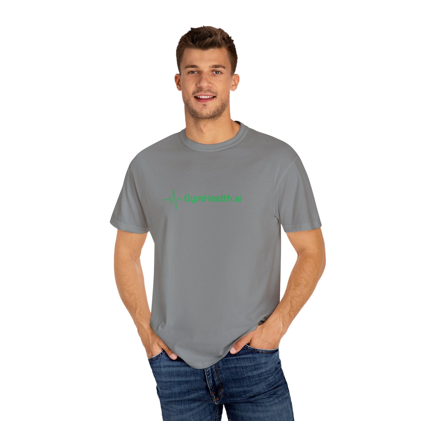 GymHealth.ai Gym Shirt - Fitness Inspired Apparel (Comfort Colors)