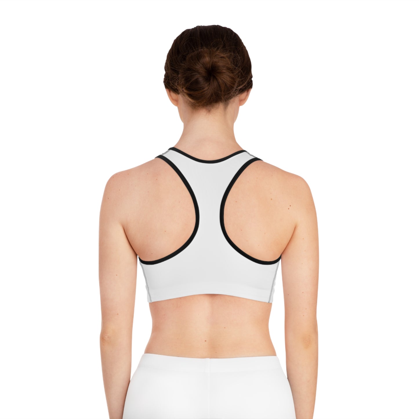 Women's Sports Bra - Gym Clothes by GymHealth.ai (Made in USA)