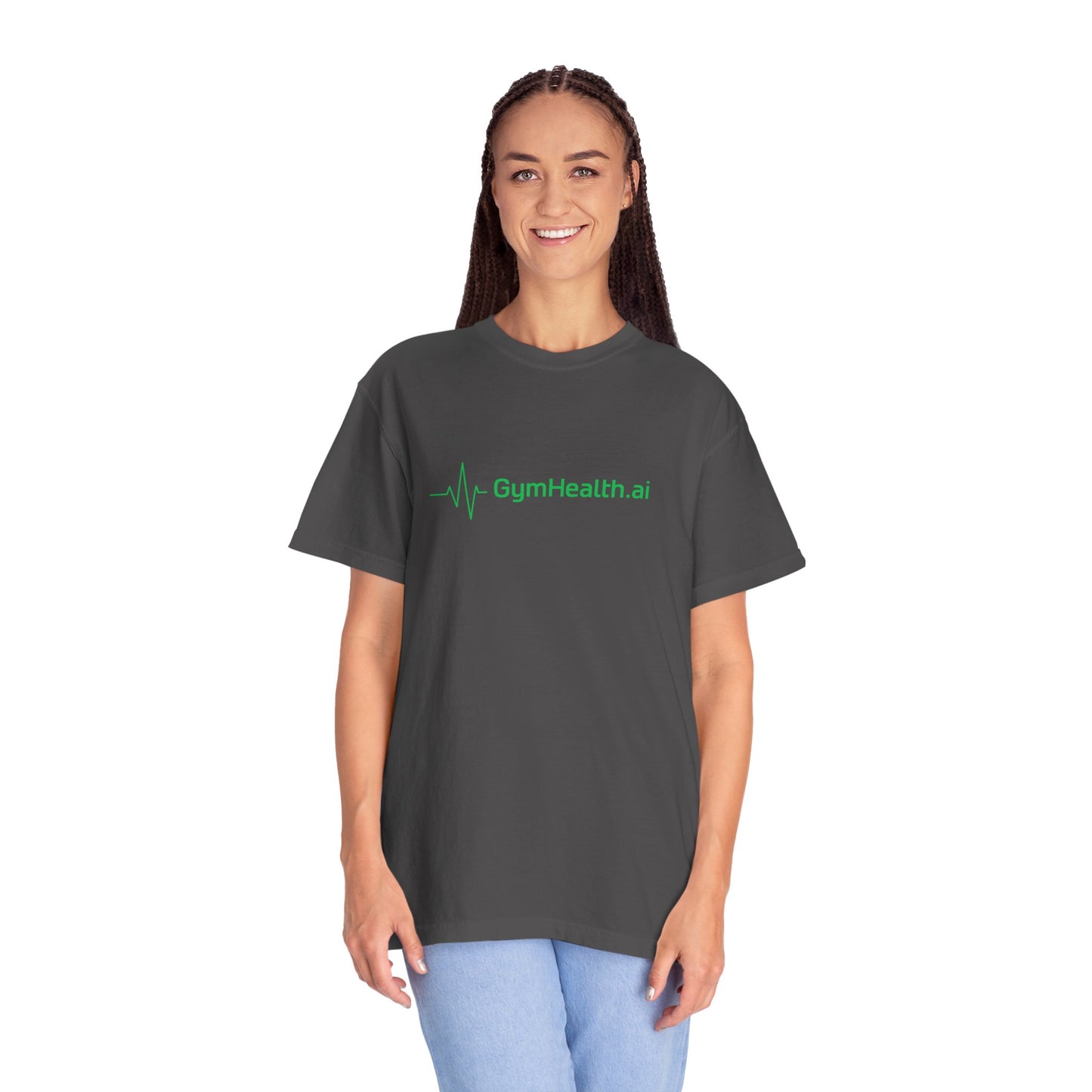 GymHealth.ai Gym Shirt - Fitness Inspired Apparel (Comfort Colors)