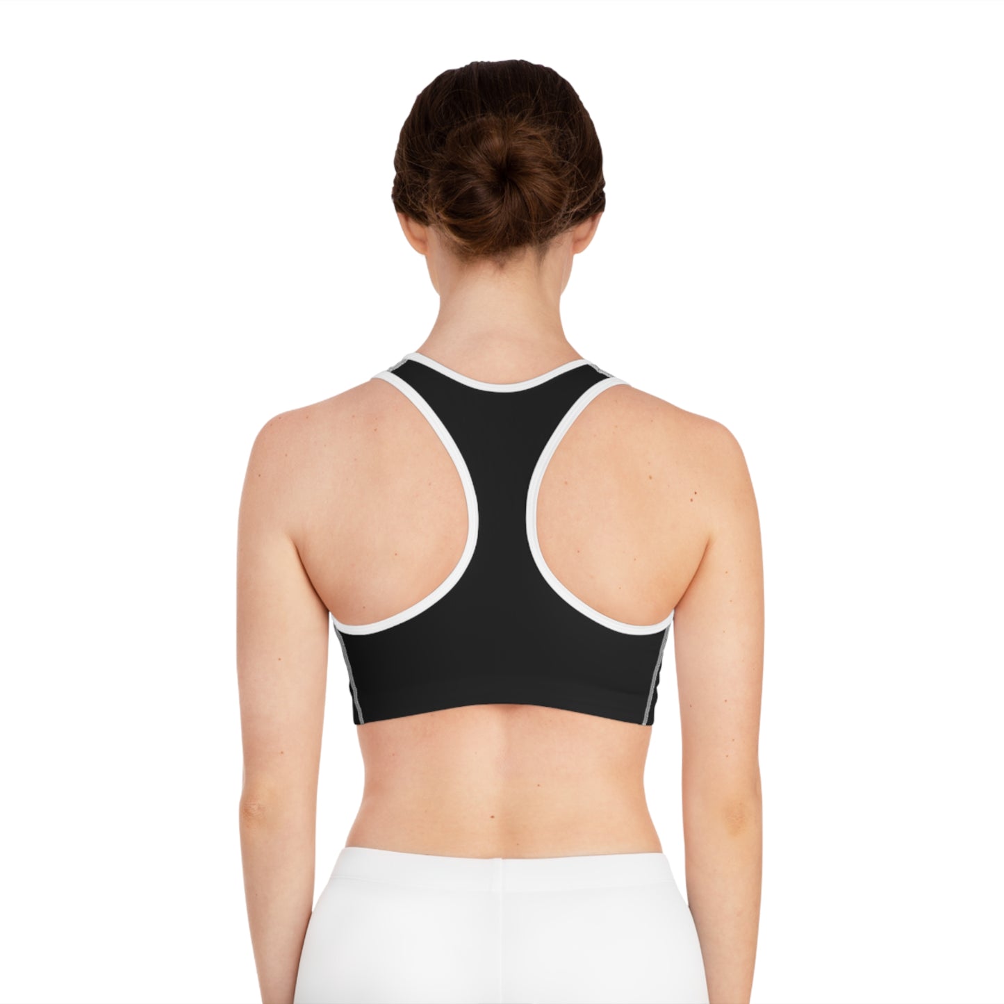 Women's Sports Bra - Gym Clothes by GymHealth.ai (Made in USA)